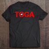 Toga Saratoga Springs Horse Racing Tee