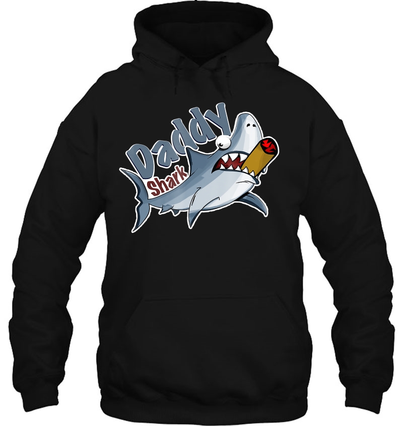 Tough, Cigar Smoking Daddy Shark Mugs