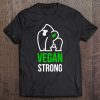 Vegan Strong Plant Powered Gorilla Vegan Lifestyle Tee