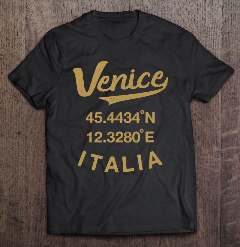 Venice Italy Italia Italian Travel Vintage Shirt