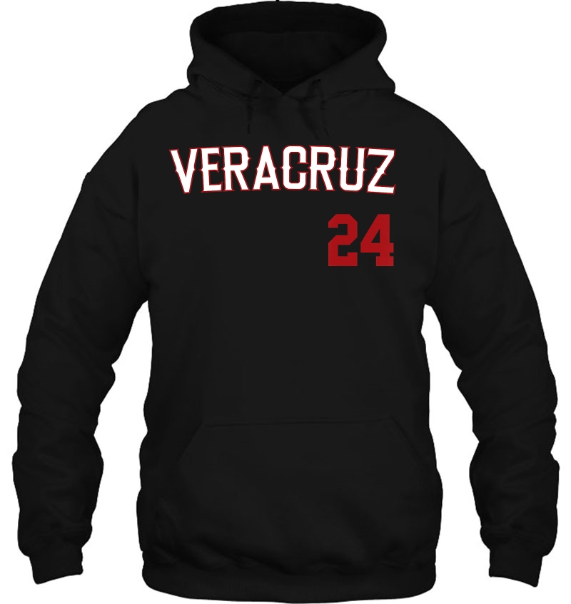 Veracruz Baseball Mexico Jersey Remera Beisbol 24 Ver2 Hoodie