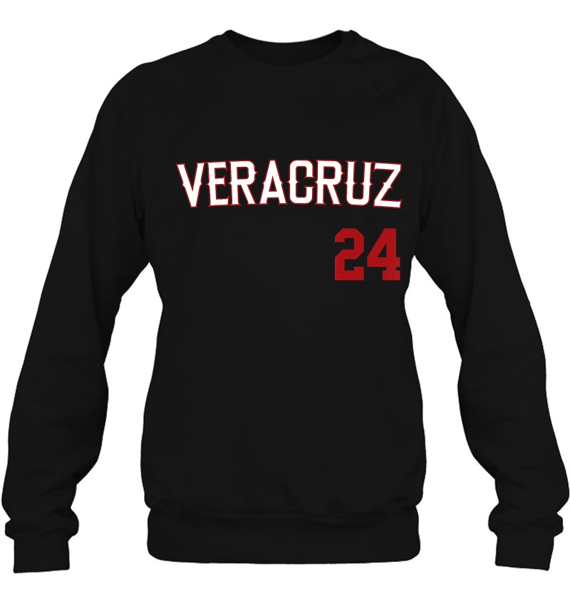 Veracruz Baseball Mexico Jersey Remera Beisbol 24 Ver2 Sweatshirt