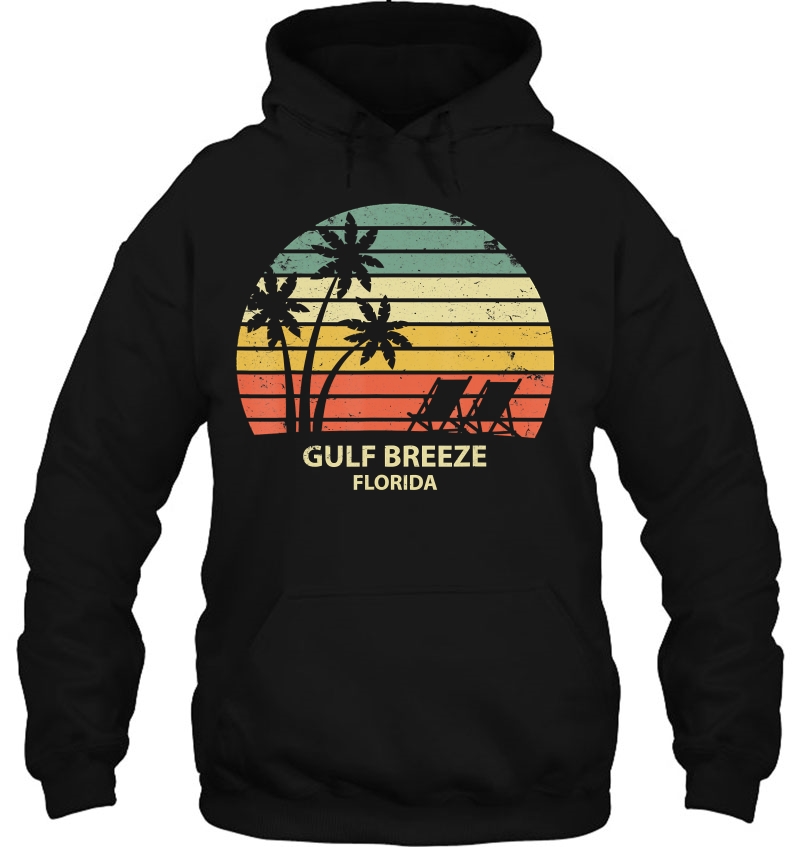 Vintage Florida Gulf Breeze Beach Cool Retro Tee Mugs