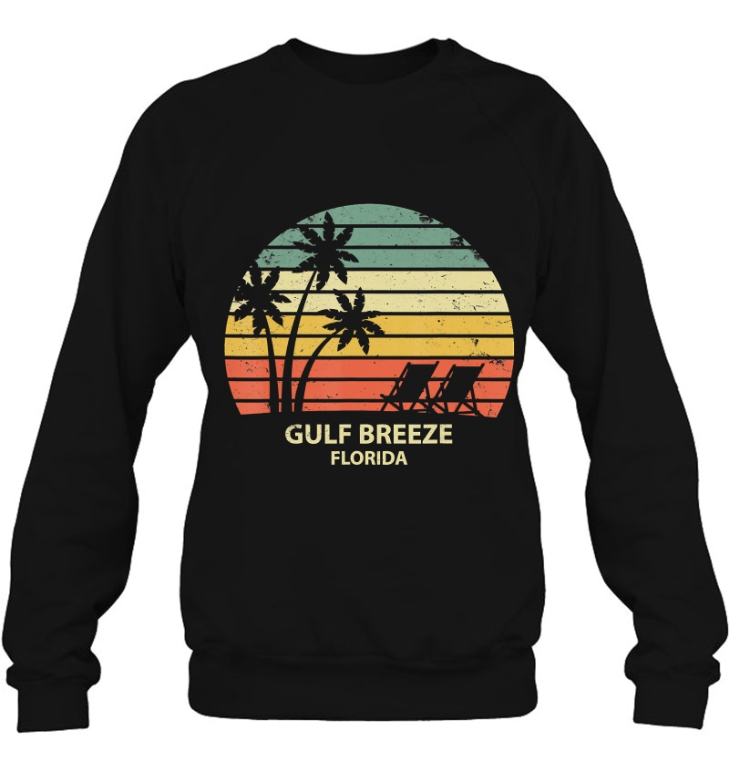 Vintage Florida Gulf Breeze Beach Cool Retro Tee Mugs