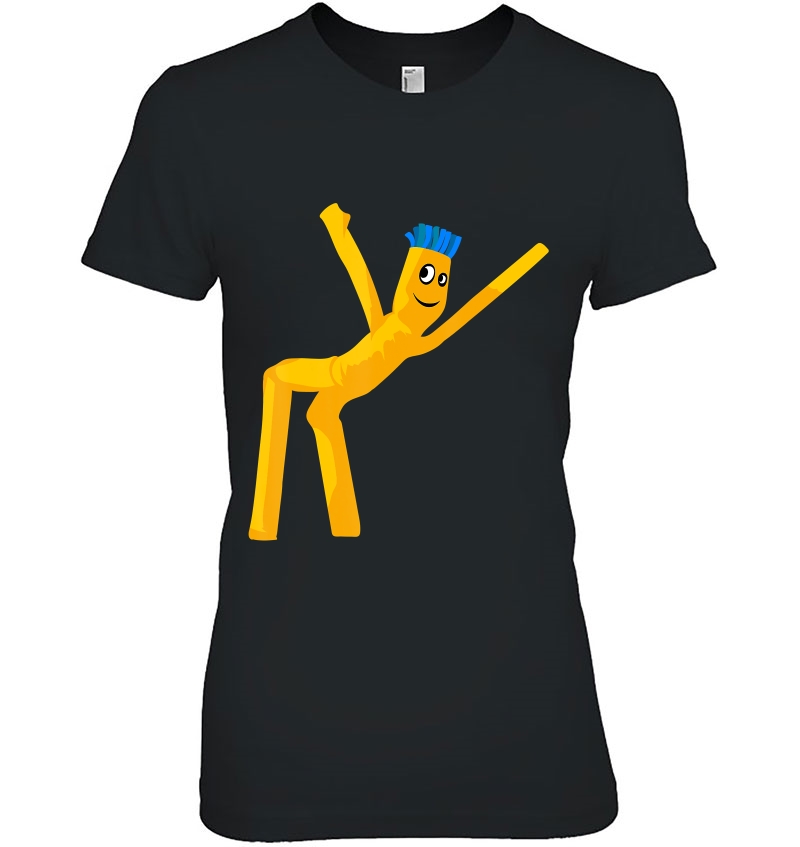 Wacky Wavy Inflatable Tubeman Dancer Apparel Item Ladies Tee