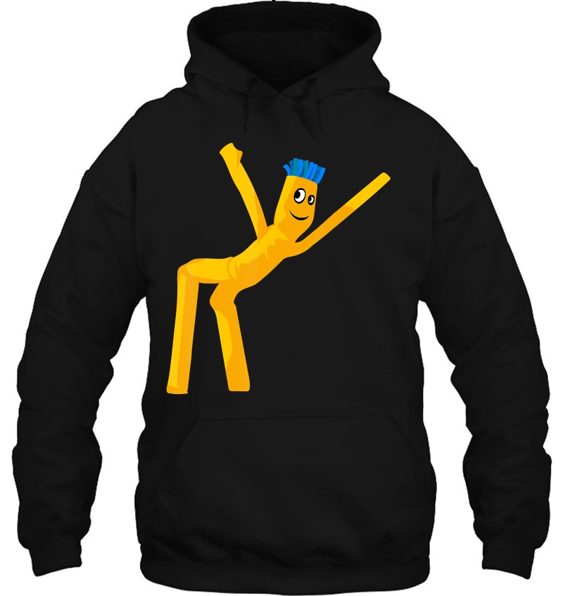 Wacky Wavy Inflatable Tubeman Dancer Apparel Item Hoodie