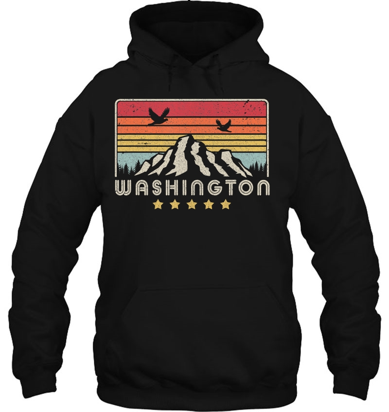 Washington Shirt. Retro Style Wa, Usa Mugs