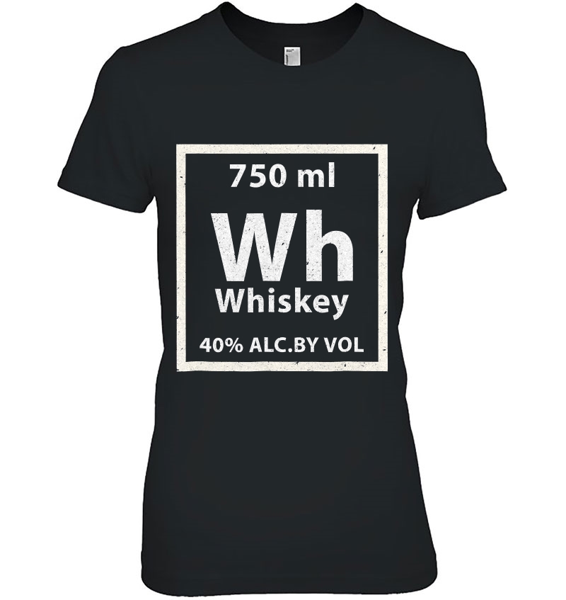 Whiskey Periodic Table Element Chemistry Drinker Gift Hoodie