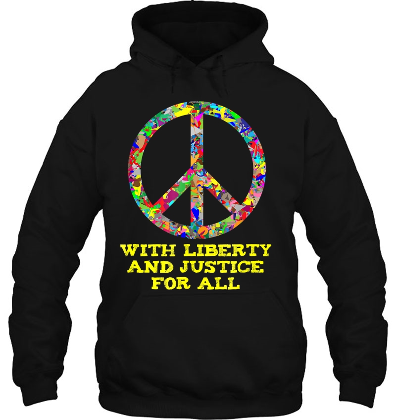 With Liberty And Justice For All I Peace Activist Mugs