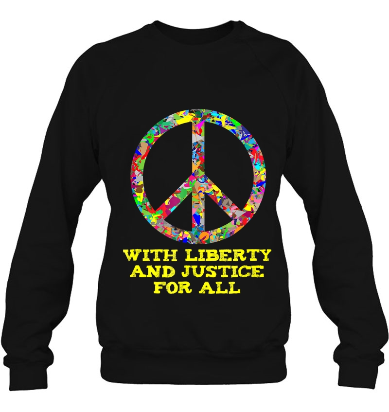 With Liberty And Justice For All I Peace Activist Mugs