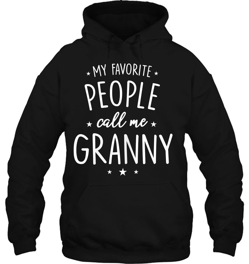 Womens Granny Shirt Gift My Favorite People Call Me Granny Mugs