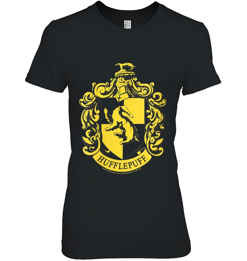 Womens Harry Potter Hufflepuff Crest Hoodie