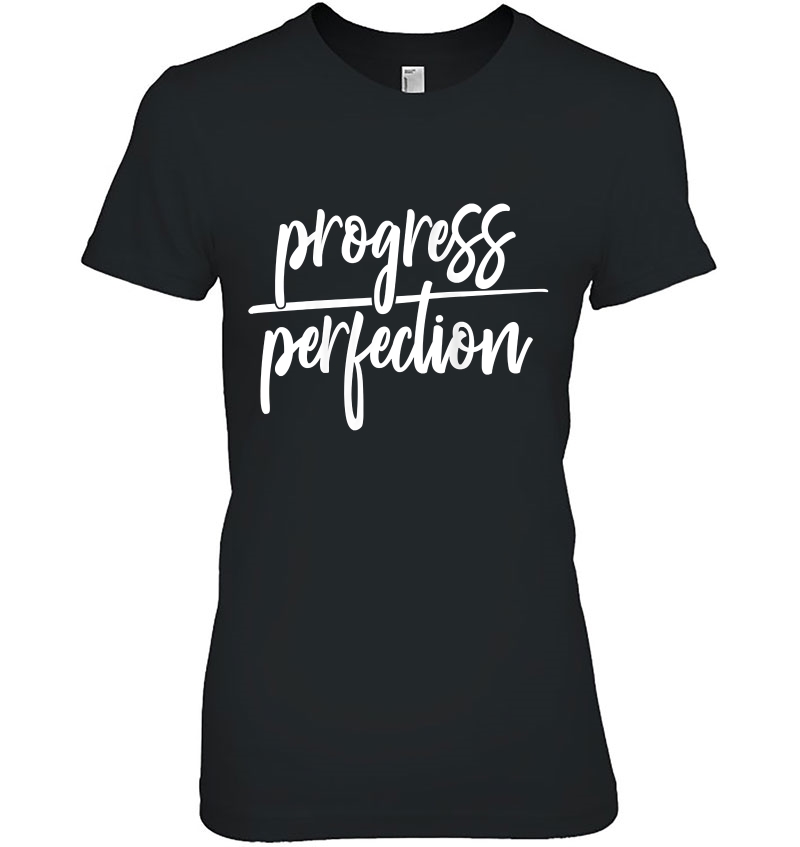 Womens Progress Over Perfection Hoodie