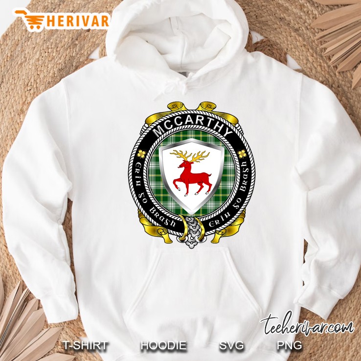 Mccarthy Irish Shield Hoodie