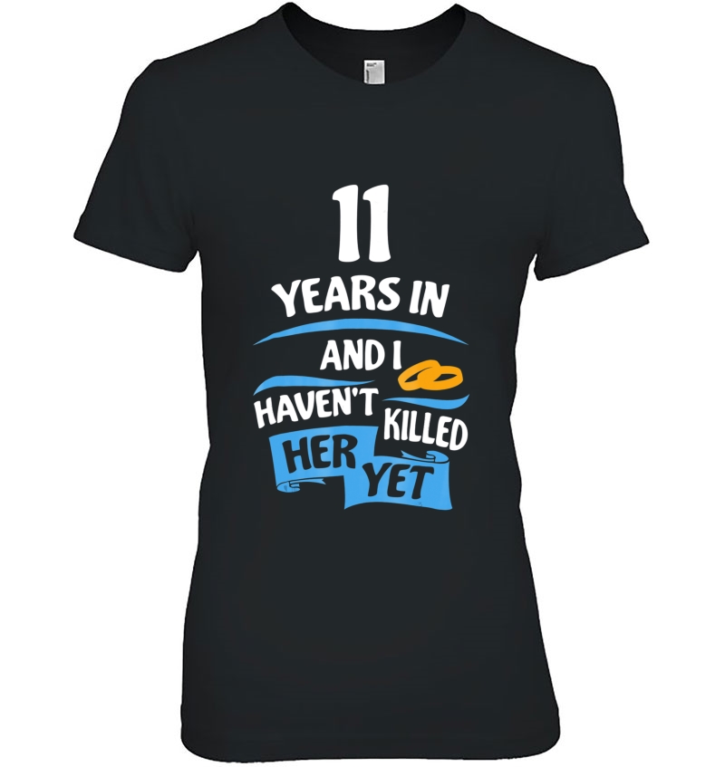 11Th Wedding Anniversary Gift For Husband 11 Years Shirt Hoodie