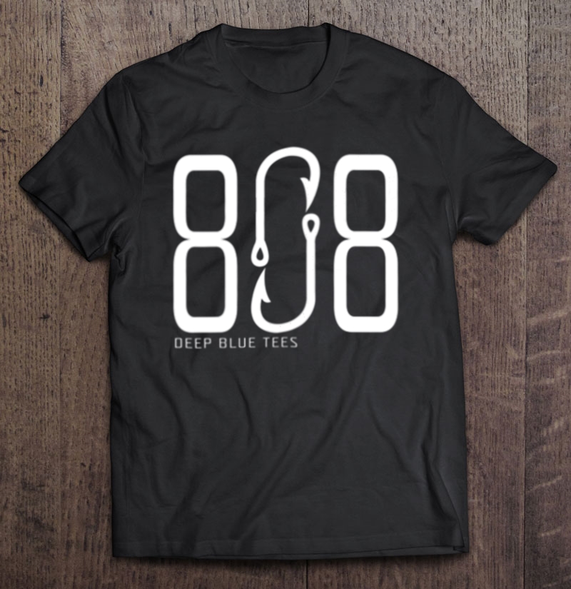 808 Fishing Hook Hawaii Shirt