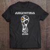 Argentina World Soccer Russia 2018 Football Cup Fan Tee