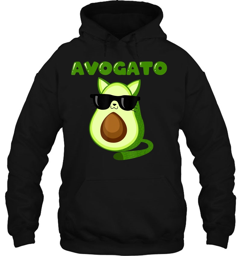Avogato Cat Cinco De Mayo Meow Avogado Hoodie