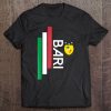 Bari Italy Jersey Italian Flag Colors Tee Shirt Tee