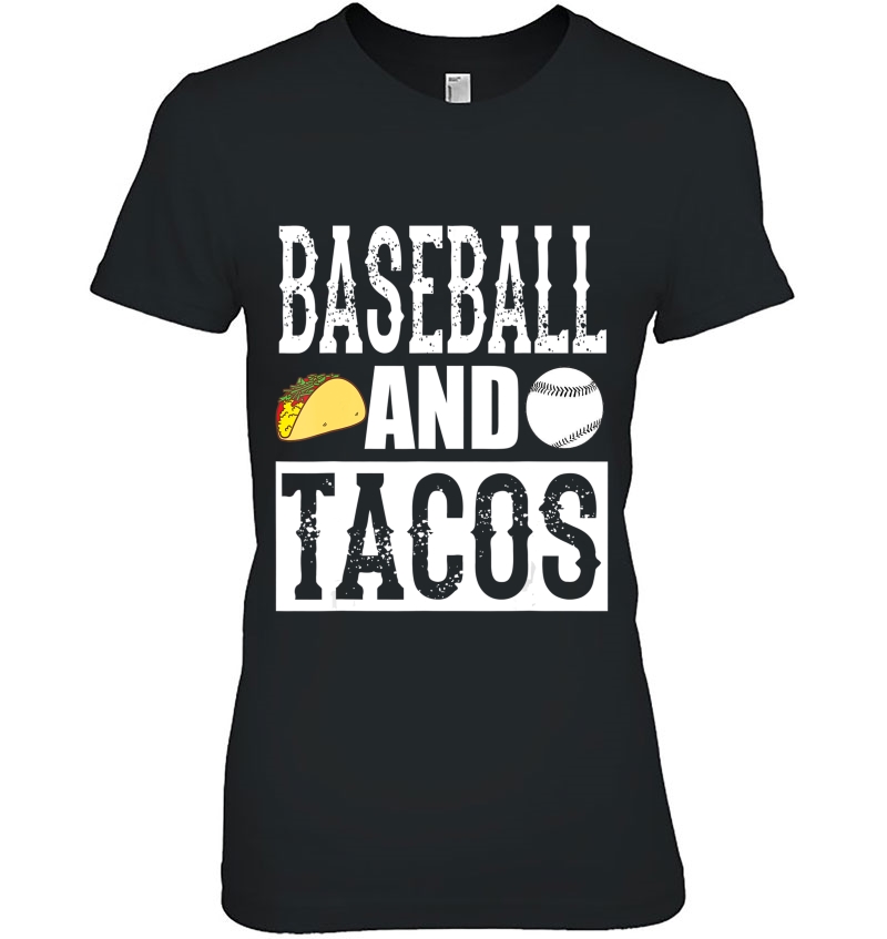 Baseball And Tacos Funny Taco Hoodie