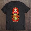 Beautiful Matryoshka Russian Strawberry Nesting Doll Tank Top Tee