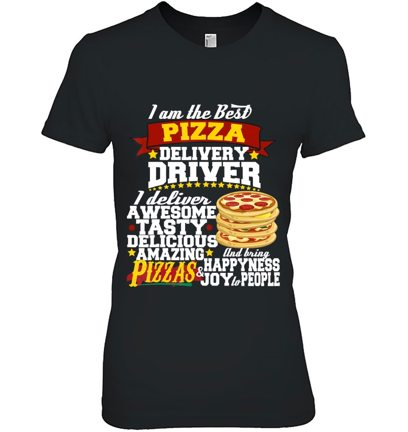 Best Pizza Delivery Food Driver Pizzeria Funny Gift Hoodie