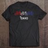 Bicycle Shirt, Red White Blue Bicycles Idaho Tee Tee