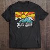 Big Sur Retro Mountains & Sun Eighties Style Vintage Shirt Tee