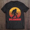 Bigfoot Delaware State Shirt Sasquatch Yeti Tee Tee