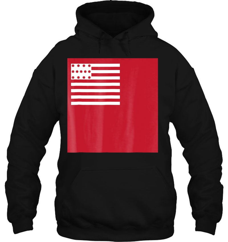 Brandywine Flag - Authentic Scale Hoodie