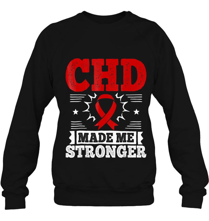 Chd Made Me Stronger Shirt - Congenital Heart Defect Tee Mugs