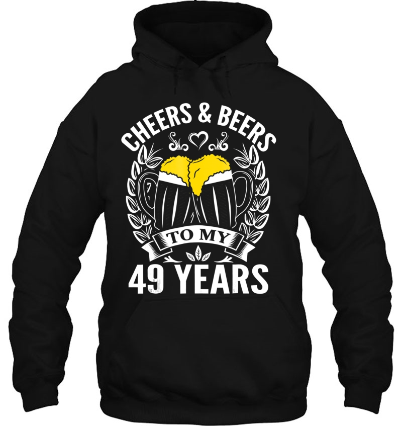 Cheers And Beers To 49 Years Tshirt-Cheers & Beers Tshirt Mugs