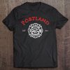 City Of Portland Fire Rescue Oregon Firefighter Tee