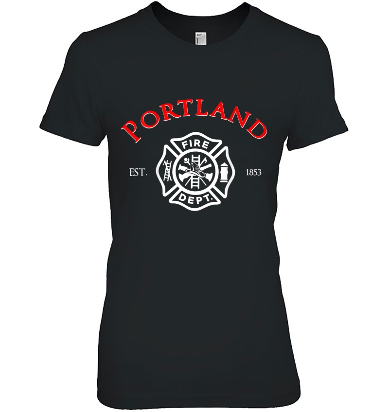 City Of Portland Fire Rescue Oregon Firefighter Hoodie