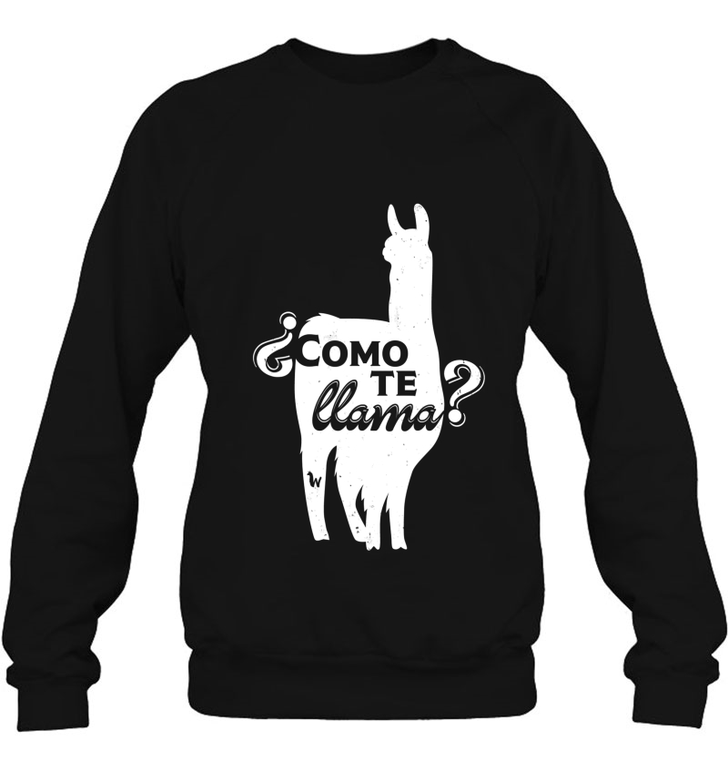 Como Te Llama Shirt Funny Llama Spanish Mugs