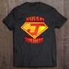 Cute Jesus Is My Superhero Birthday Present For You Tee