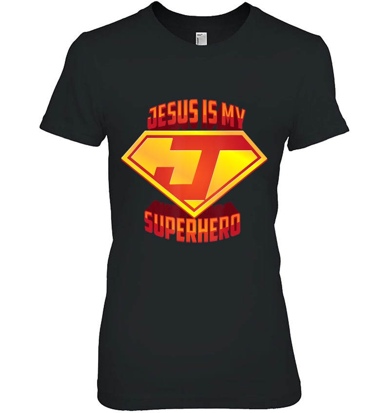 Cute Jesus Is My Superhero Birthday Present For You Hoodie