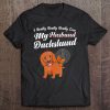 Dachshund Funny Husband Wife Anniversary Gift Tee