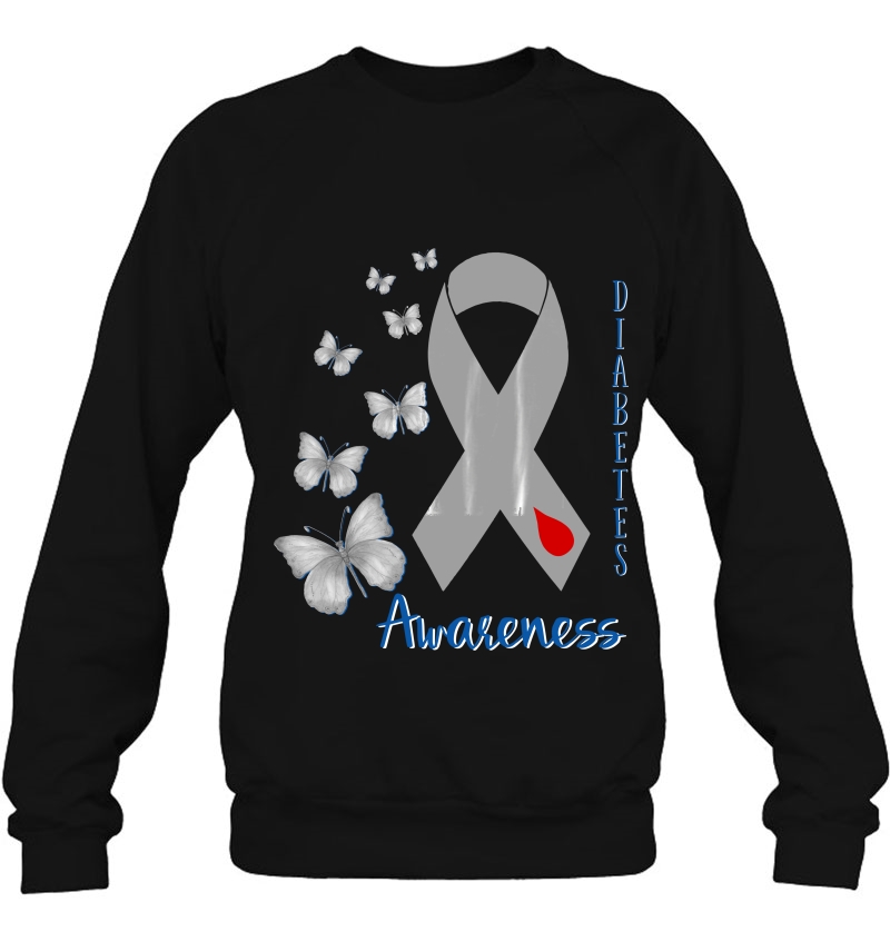 Diabetes Awareness Shirt Type 1 2 Diabetic Sweatshirt