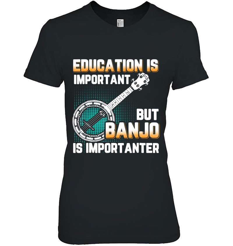 Education Is Important But Banjo Is Importanter Hoodie