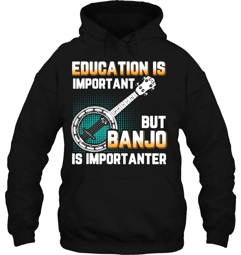 Education Is Important But Banjo Is Importanter Mugs