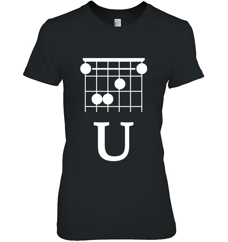 F Chord U Funny Guitar Hoodie