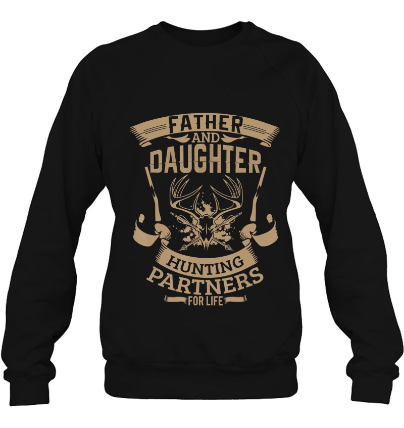 Father And Daughter Hunting Hunter Partner's Tshirt Gift Mugs