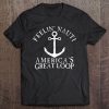 Feelin' Nauti Great Loop Nautical Distressed Tee