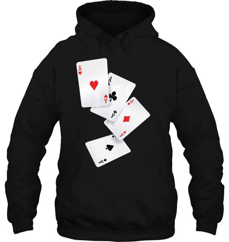 Four Aces Play Poker Lucky Player Winner Costume Mugs