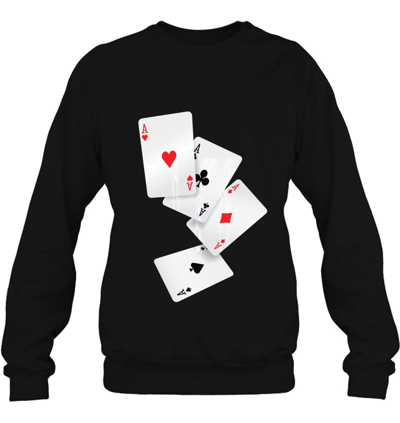 Four Aces Play Poker Lucky Player Winner Costume Mugs