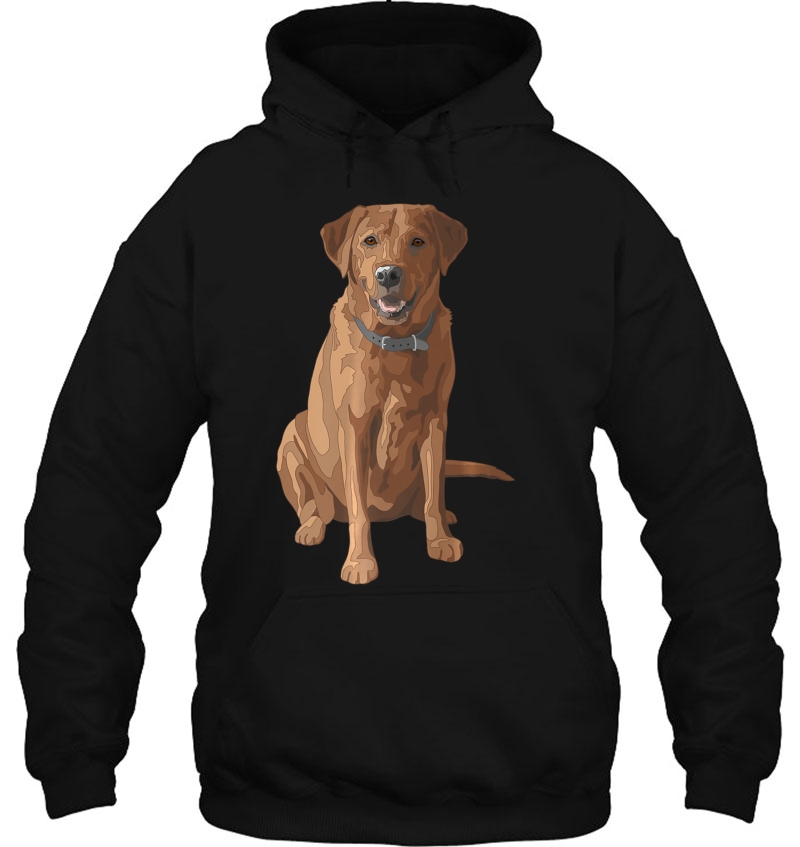 Fox Red Yellow Labrador Retriever Dog Lover Hoodie