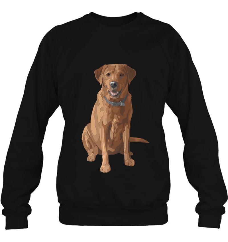 Fox Red Yellow Labrador Retriever Dog Lover Sweatshirt
