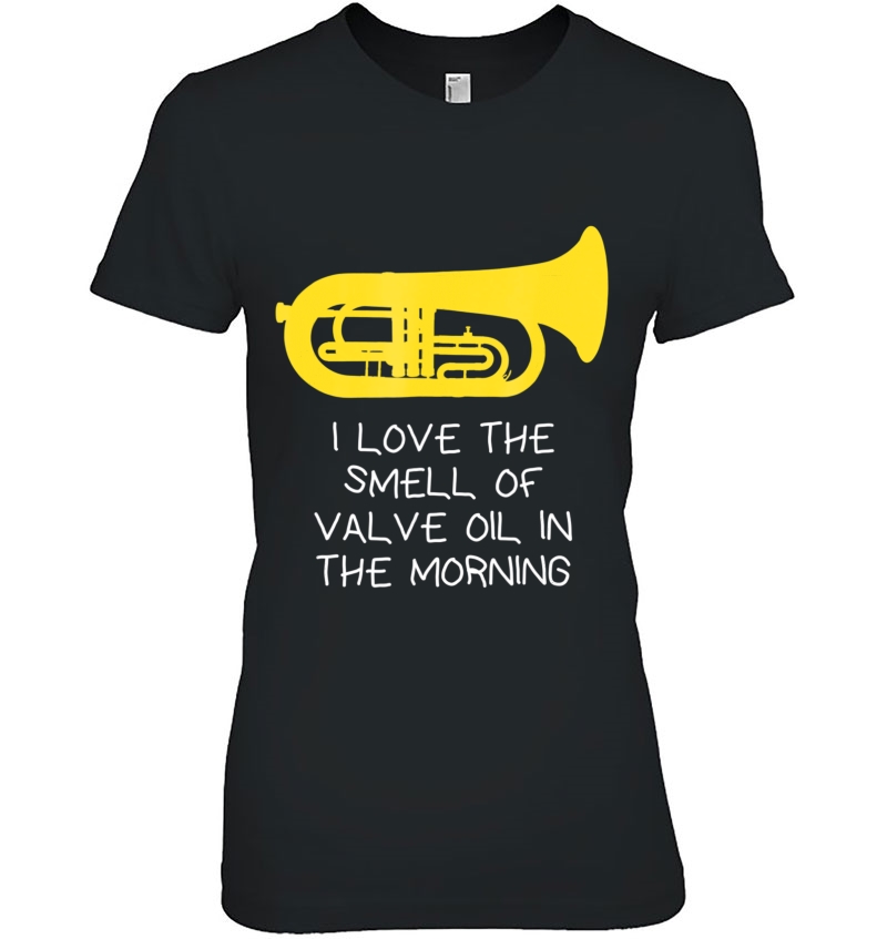 Funny Marching Euphonium I Love The Smell Of Valve.. Hoodie