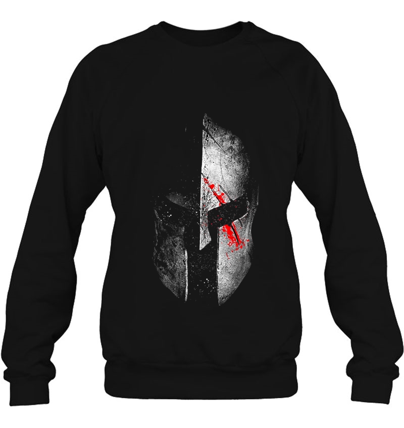 Gladiator War Tshirt - Spartan Helmet Warrior Movie American Sweatshirt
